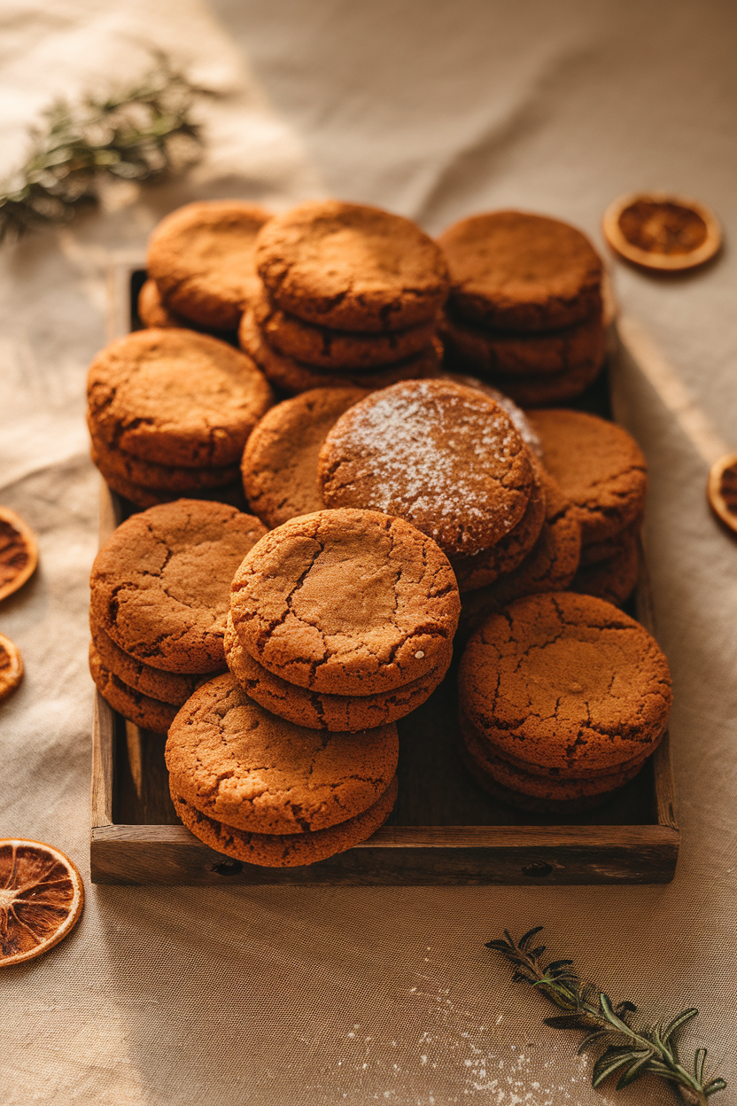 Gingerbread Secrets: Molasses & Spice for Deep Flavor & Chewiness